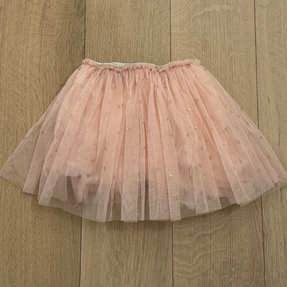 DOE A DEAR Girls Pink Tutu Skirt - Size 24 months